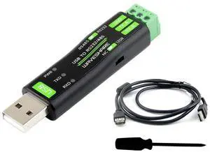 USB to RS232/485 Serial Converter, Onboard Original FT232RNL Chip, Supports Mac, Linux, Android, Win11/10/8.1/8/7, etc. Multiple Devices Applicable, Multiple Protection, Safe and Stable USB to RS232/485 Serial Converter, Onboard Original FT232RNL Chip, Supports Mac, Linux, Android, Win11/10/8.1/8/7, etc. Multiple Devices Applicable, Multiple Protection, Safe and Stable