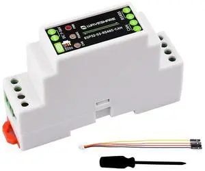 Industrial ESP32-S3 Control Board with RS485 and CAN Communication Interfaces for Connecting External RS485 and CAN Devices, Supports 2.4GHz Wi-Fi and Bluetooth 5, Built-in Protection Circuits Industrial ESP32-S3 Control Board with RS485 and CAN Communication Interfaces for Connecting External RS485 and CAN Devices, Supports 2.4GHz Wi-Fi and Bluetooth 5, Built-in Protection Circuits