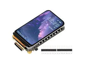 ESP32-S3 Development Board with 1.47inch LCD 172×320 Resolution 262K Color Display, Onboard TF Card Slot, 6-Axis IMU, etc. Built-in RGB LED, Supports 2.4GHz Wi-Fi/BLE 5, 16MB Flash, 8MB PSRAM ESP32-S3 Development Board with 1.47inch LCD 172×320 Resolution 262K Color Display, Onboard TF Card Slot, 6-Axis IMU, etc. Built-in RGB LED, Supports 2.4GHz Wi-Fi/BLE 5, 16MB Flash, 8MB PSRAM
