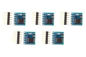 NOYITO W25Q64 Flash Memory Module Data Flash SPI Interface (Pack of 5) NOYITO W25Q64 Flash Memory Module Data Flash SPI Interface (Pack of 5)