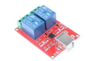 NOYITO 2-Channel 5V Computer USB Control Switch Relay Module Drive-Free Relay Module Plug and Play Suitable for PC Smart Controller NOYITO 2-Channel 5V Computer USB Control Switch Relay Module Drive-Free Relay Module Plug and Play Suitable for PC Smart Controller