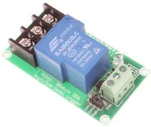 NOYITO 30A 1-Channel Relay Module High Low Level Trigger with Optocoupler Isolation Load DC 30V AC 250V 30A for PLC Automation Equipment Control Industrial Control (1-Channel 24V) NOYITO 30A 1-Channel Relay Module High Low Level Trigger with Optocoupler Isolation Load DC 30V AC 250V 30A for PLC Automation Equipment Control Industrial Control (1-Channel 24V)