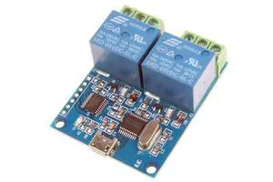 NOYITO 2-Channel Micro USB Relay Module USB Smart Control Switch USB Intelligent Control Switch (2-Channel Micro USB) NOYITO 2-Channel Micro USB Relay Module USB Smart Control Switch USB Intelligent Control Switch (2-Channel Micro USB)