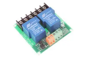 NOYITO 30A 2-Channel Relay Module High Low Level Trigger with Optocoupler Isolation Load DC 30V AC 250V 30A for PLC Automation Equipment Control, Industrial Control (2-Channel 5V) NOYITO 30A 2-Channel Relay Module High Low Level Trigger with Optocoupler Isolation Load DC 30V AC 250V 30A for PLC Automation Equipment Control, Industrial Control (2-Channel 5V)