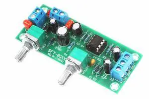 NOYITO NE5532 Single Supply Low-Pass Filter Board DC10-24V 22Hz-300Hz Subwoofer Pre-Amplifier Preamp Board NOYITO NE5532 Single Supply Low-Pass Filter Board DC10-24V 22Hz-300Hz Subwoofer Pre-Amplifier Preamp Board