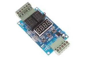 NOYITO 30-Step Programmable Time Relay Control Board Multi-Segment Setting ON Off Switch Multi-Group Timing 2-Channel Control Board (12V) NOYITO 30-Step Programmable Time Relay Control Board Multi-Segment Setting ON Off Switch Multi-Group Timing 2-Channel Control Board (12V)