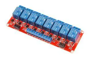 NOYITO 8-Channel Relay Module High Low Level Trigger with OPTO-Isolated Load DC 30V AC 250V 10A for PLC Automation Equipment Control Industrial Control (8 Channel 24V) NOYITO 8-Channel Relay Module High Low Level Trigger with OPTO-Isolated Load DC 30V AC 250V 10A for PLC Automation Equipment Control Industrial Control (8 Channel 24V)