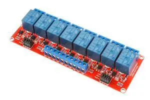 NOYITO 8-Channel Relay Module High Low Level Trigger with OPTO-Isolated Load DC 30V AC 250V 10A for PLC Automation Equipment Control Industrial Control (8 Channel 5V) NOYITO 8-Channel Relay Module High Low Level Trigger with OPTO-Isolated Load DC 30V AC 250V 10A for PLC Automation Equipment Control Industrial Control (8 Channel 5V)
