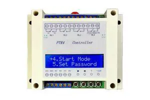 NOYITO 4-Channel Programmable Time Relay Controller 99-Step Multi-Channel Timing Trigger Solenoid Valve Linkage Control LCD Display Optocoupler Isolation NOYITO 4-Channel Programmable Time Relay Controller 99-Step Multi-Channel Timing Trigger Solenoid Valve Linkage Control LCD Display Optocoupler Isolation