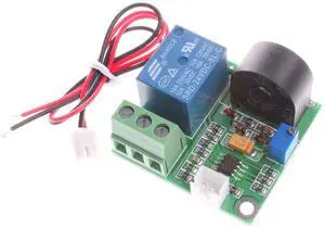 NOYITO 0-5A AC Current Detection Sensor Module Switch Output (DC 24V, Green) NOYITO 0-5A AC Current Detection Sensor Module Switch Output (DC 24V, Green)