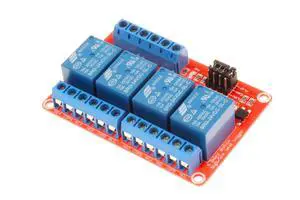 NOYITO 4 Channel Relay Module High Low Level Trigger with Optocoupler Isolation Load DC 30V AC 250V 10A for PLC Automation Equipment Control Industrial Control (4-Channel 24V) NOYITO 4 Channel Relay Module High Low Level Trigger with Optocoupler Isolation Load DC 30V AC 250V 10A for PLC Automation Equipment Control Industrial Control (4-Channel 24V)