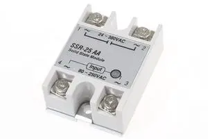 NOYITO SSR-25AA Solid State Relay Input 80-250V AC Control AC 24V-380V NOYITO SSR-25AA Solid State Relay Input 80-250V AC Control AC 24V-380V