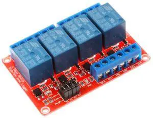 NOYITO 4 Channel Relay Module High Low Level Trigger with Optocoupler Isolation Load DC 30V AC 250V 10A for PLC Automation Equipment Control Industrial Control (4-Channel 5V) NOYITO 4 Channel Relay Module High Low Level Trigger with Optocoupler Isolation Load DC 30V AC 250V 10A for PLC Automation Equipment Control Industrial Control (4-Channel 5V)