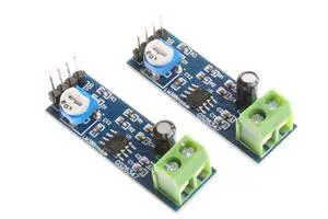NOYITO LM386 Audio Amplifier Module 200 Times Gain Onboard 10K Adjustable Resistor Can Adjust the Volume of Amplification (Pack of 2) NOYITO LM386 Audio Amplifier Module 200 Times Gain Onboard 10K Adjustable Resistor Can Adjust the Volume of Amplification (Pack of 2)