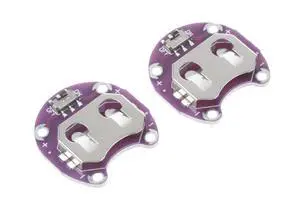 NOYITO Lilypad Coin Cell Battery Holder CR2032 Battery Mount Lily pad Module (Pack of 2) NOYITO Lilypad Coin Cell Battery Holder CR2032 Battery Mount Lily pad Module (Pack of 2)