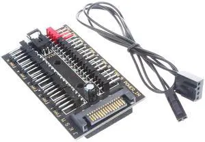 NOYITO 10-Channel PC Fan HUB PWM SATA Port Suitable for Motherboard 3Pin 4Pin Fan NOYITO 10-Channel PC Fan HUB PWM SATA Port Suitable for Motherboard 3Pin 4Pin Fan