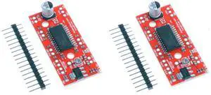 NOYITO EasyDriver Shield Stepper Motor Driver V44 A3967 A3967SLBT (Pack of 2) NOYITO EasyDriver Shield Stepper Motor Driver V44 A3967 A3967SLBT (Pack of 2)