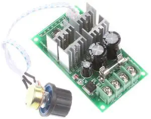 NOYITO 30A DC Motor Speed Controller DC 12V 24V 36V 48V 6-60V Brush Motor Controller Speed Range 0-100% Support PLC 0-5V MCU (30A) NOYITO 30A DC Motor Speed Controller DC 12V 24V 36V 48V 6-60V Brush Motor Controller Speed Range 0-100% Support PLC 0-5V MCU (30A)