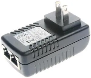 NOYITO 24V 0.5A PoE Injector Power Supply Adapter with Wall Plug IEEE 802.3af Compliant 10 100Mbps Suitable for IP Camera Voip Phones AP NOYITO 24V 0.5A PoE Injector Power Supply Adapter with Wall Plug IEEE 802.3af Compliant 10 100Mbps Suitable for IP Camera Voip Phones AP