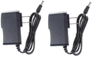 NOYITO AC to DC 5V 1A 1000mA Adapter Charger Converter Power Supply DC Port 5.5x2.5mm & 2.1mm Output Wire Length 4.9ft (Pack of 2) NOYITO AC to DC 5V 1A 1000mA Adapter Charger Converter Power Supply DC Port 5.5x2.5mm & 2.1mm Output Wire Length 4.9ft (Pack of 2)