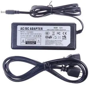 NOYITO AC to DC 100-240V to 32V 3A 96W 50 60 Hz Power Supply Adapter Transformers Interface 5.5 x 2.5 2.1 mm Suitable for Security Equipment LCD LED Lighting Communications Equipment NOYITO AC to DC 100-240V to 32V 3A 96W 50 60 Hz Power Supply Adapter Transformers Interface 5.5 x 2.5 2.1 mm Suitable for Security Equipment LCD LED Lighting Communications Equipment