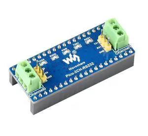 2-Channel RS232 Module for Raspberry Pi Pico SP3232EEN Transceiver UART to RS232 @(Pico-2CH-RS232) 2-Channel RS232 Module for Raspberry Pi Pico SP3232EEN Transceiver UART to RS232 @(Pico-2CH-RS232)