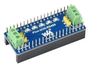 2-Channel RS485 Module for Raspberry Pi Pico Incorporates RS485 Transceiver SP3485 Using UART Bus UART to RS485 @(Pico-2CH-RS485) 2-Channel RS485 Module for Raspberry Pi Pico Incorporates RS485 Transceiver SP3485 Using UART Bus UART to RS485 @(Pico-2CH-RS485)