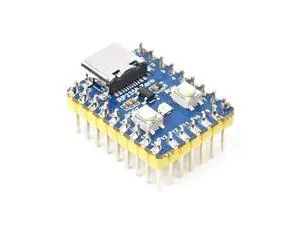 RP2350-Zero Mini Microcontroller Development Board, Based On for Raspberry Pi Dual-core & Dual-Architecture Microcontroller, with Pre-Solder Header @(RP2350-Zero-M) RP2350-Zero Mini Microcontroller Development Board, Based On for Raspberry Pi Dual-core & Dual-Architecture Microcontroller, with Pre-Solder Header @(RP2350-Zero-M)
