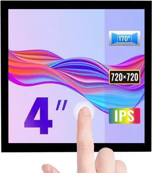 4inch HDMI Capacitive Touch IPS LCD Display (C) Screen Resolution 720×720 Compatible with Raspberry Pi 5 4 3 Jetson Nano AI PC Windows 11/10 / 8.1/8 / 7 4inch HDMI Capacitive Touch IPS LCD Display (C) Screen Resolution 720×720 Compatible with Raspberry Pi 5 4 3 Jetson Nano AI PC Windows 11/10 / 8.1/8 / 7