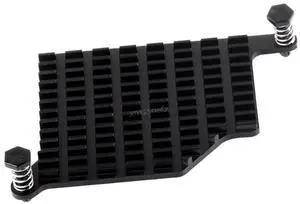 Aluminum Heatsink for Raspberry Pi 5, with Thermal Pads and Spring-Loaded Push Pins @(Pi 5 Pi5-Active-Cooler-C) Aluminum Heatsink for Raspberry Pi 5, with Thermal Pads and Spring-Loaded Push Pins @(Pi 5 Pi5-Active-Cooler-C)