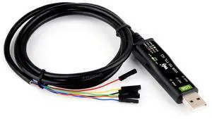 Industrial USB to TTL (C) 6pin Serial Cable Adopts Original FT232RNL Chip with Multi Protection Circuits and Multi Systems Support, with Hardware Flow Control Industrial USB to TTL (C) 6pin Serial Cable Adopts Original FT232RNL Chip with Multi Protection Circuits and Multi Systems Support, with Hardware Flow Control