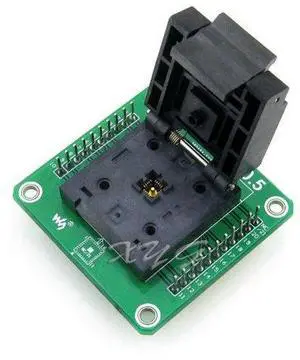 GP-QFN20-0.5-B MCU IC Test Socket Programming Adapter for QFN-20BT-0.5-01 QFN20 MLF20 MLP20 Pitch 0.5 4x4mm Enplas @XYG GP-QFN20-0.5-B MCU IC Test Socket Programming Adapter for QFN-20BT-0.5-01 QFN20 MLF20 MLP20 Pitch 0.5 4x4mm Enplas @XYG