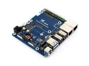 Dual Ethernet Base Board for Raspberry Pi Compute Module 5, Support 4G/5G and PoE, Dual 4K Display Output, Dual MIPI Interface, Dual USB 3.2 Gen1 Port @(CM5-DUAL-ETH-4G/5G-BASE) Dual Ethernet Base Board for Raspberry Pi Compute Module 5, Support 4G/5G and PoE, Dual 4K Display Output, Dual MIPI Interface, Dual USB 3.2 Gen1 Port @(CM5-DUAL-ETH-4G/5G-BASE)