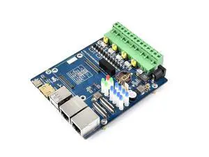 Dual ETH Quad RS485 Base Board (B) for Raspberry Pi Compute Module 4 with Gigabit Ethernet 4CH Isolated RS485 USB2.0 @(CM4-ETH-RS485-BASE-B) Dual ETH Quad RS485 Base Board (B) for Raspberry Pi Compute Module 4 with Gigabit Ethernet 4CH Isolated RS485 USB2.0 @(CM4-ETH-RS485-BASE-B)