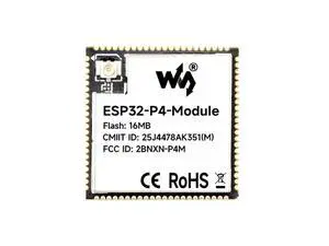 ESP32-P4-Module Core Board Based On ESP32-P4 and ESP32-C6 Dual-Chip Design, Supports 2.4GHz Wi-Fi and Bluetooth 5.3 @(ESP32-P4-Module) ESP32-P4-Module Core Board Based On ESP32-P4 and ESP32-C6 Dual-Chip Design, Supports 2.4GHz Wi-Fi and Bluetooth 5.3 @(ESP32-P4-Module)