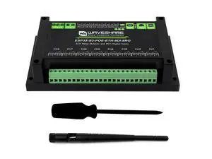 Industrial 8-Channel ESP32-S3 WiFi Relay Module, Built-in Xtensa 32-bit LX7 Dual-core Processor, Onboard Isolated RS485 Interface, PoE Ethernet Port @(ESP32-S3-POE-ETH-8DI-8RO) Industrial 8-Channel ESP32-S3 WiFi Relay Module, Built-in Xtensa 32-bit LX7 Dual-core Processor, Onboard Isolated RS485 Interface, PoE Ethernet Port @(ESP32-S3-POE-ETH-8DI-8RO)