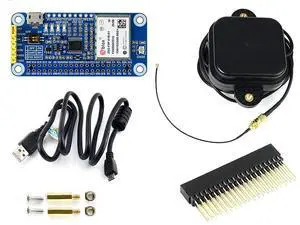 ZED-F9P GPS-RTK HAT Multi-Band RTK Differential GPS Module for Raspberry Pi Centimeter Level Accuracy Positioning Accurately Anti-spoofing & Anti-Jamming@ ZED-F9P GPS-RTK HAT Multi-Band RTK Differential GPS Module for Raspberry Pi Centimeter Level Accuracy Positioning Accurately Anti-spoofing & Anti-Jamming@