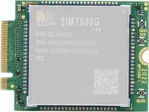Original SIM7600G-H-M.2 SIMCom 4G LTE Cat-4 Module Global Coverage with GNSS Support M.2 B Key Connector LTE-TDD HSPA+ GSM GPRS Edge @ Original SIM7600G-H-M.2 SIMCom 4G LTE Cat-4 Module Global Coverage with GNSS Support M.2 B Key Connector LTE-TDD HSPA+ GSM GPRS Edge @