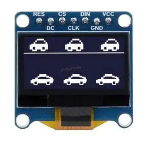 0.96inch OLED Display Module (D) Screen 128×64 Resolution Embedded SSD1315 Driver Chip SPI / I2C Interface (White) @ 0.96inch OLED Display Module (D) Screen 128×64 Resolution Embedded SSD1315 Driver Chip SPI / I2C Interface (White) @