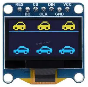 0.96inch OLED Display Module (C) Screen 128×64 Resolution Embedded SSD1315 Driver Chip SPI / I2C Interface (Yellow&Blue) @ 0.96inch OLED Display Module (C) Screen 128×64 Resolution Embedded SSD1315 Driver Chip SPI / I2C Interface (Yellow&Blue) @