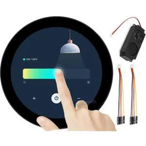 ESP32-P4 3.4inch WIFI6 Round Touch Display Dev Board, 800×800, Optical Bonding Toughened Glass, Onboard Dual Microphones, Support Wi-Fi 6 /Bluetooth 5 @(ESP32-P4-WIFI6-Touch-LCD-3.4C) ESP32-P4 3.4inch WIFI6 Round Touch Display Dev Board, 800×800, Optical Bonding Toughened Glass, Onboard Dual Microphones, Support Wi-Fi 6 /Bluetooth 5 @(ESP32-P4-WIFI6-Touch-LCD-3.4C)