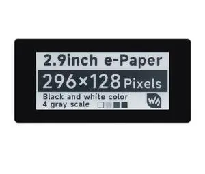 2.9inch Capacitive Touch e-Paper Module for Raspberry Pi Pico Partial Refresh Resolution 296×128 SPI Communication Paper-Like Effect Black/White @(Pico-CapTouch-ePaper-2.9) 2.9inch Capacitive Touch e-Paper Module for Raspberry Pi Pico Partial Refresh Resolution 296×128 SPI Communication Paper-Like Effect Black/White @(Pico-CapTouch-ePaper-2.9)