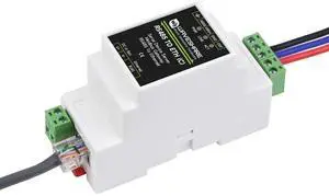 RS485 to RJ45 Ethernet Converter Module, Industrial RS485 Serial Server, TCP/IP to Serial Module, Modbus Gateway, 6~36V Power Supply, Rail-Mount Support RS485 to RJ45 Ethernet Converter Module, Industrial RS485 Serial Server, TCP/IP to Serial Module, Modbus Gateway, 6~36V Power Supply, Rail-Mount Support