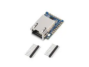 TTL UART to Ethernet Serial Converter Module Support TCP Server/TCP Client/UDP Multicast/UDP Mode, Modbus Gateway, NTP Protocol etc. Tiny Size, Easy to Integrate TTL UART to Ethernet Serial Converter Module Support TCP Server/TCP Client/UDP Multicast/UDP Mode, Modbus Gateway, NTP Protocol etc. Tiny Size, Easy to Integrate