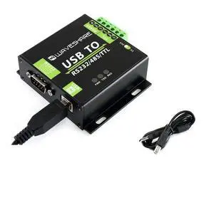 USB to RS232/RS485/TTL Interface Converter Industrial Isolated Converter with Original FT232RL Inside, 300-921600bps Baudrate Onboard Power Isolation, ADI Magnetical Isolation USB to RS232/RS485/TTL Interface Converter Industrial Isolated Converter with Original FT232RL Inside, 300-921600bps Baudrate Onboard Power Isolation, ADI Magnetical Isolation