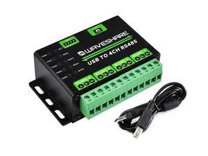 USB to RS485 Converter Communication Module Extending USB to 4CH RS485, Transmission Distance up to 1.2km, Multi Protection Circuits, Support Win11/10/8.1/8/7 Mac Linux Android etc. USB to RS485 Converter Communication Module Extending USB to 4CH RS485, Transmission Distance up to 1.2km, Multi Protection Circuits, Support Win11/10/8.1/8/7 Mac Linux Android etc.