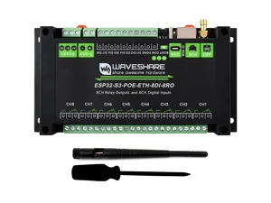 Industrial 8-Channel ESP32-S3 WiFi Relay Module with RS485, PoE & Bluetooth Control Industrial 8-Channel ESP32-S3 WiFi Relay Module with RS485, PoE & Bluetooth Control