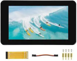 7 inch DSI LCD Touch Display for Raspberry Pi 4B/3B+/3A+/CM4/CM3+, 1024×600 IPS Screen Capacitive Touchscreen Supports Raspbian, 5-Points Touch, Driver Required 7 inch DSI LCD Touch Display for Raspberry Pi 4B/3B+/3A+/CM4/CM3+, 1024×600 IPS Screen Capacitive Touchscreen Supports Raspbian, 5-Points Touch, Driver Required