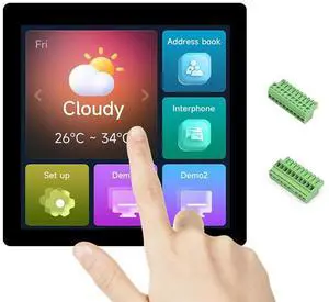 ESP32-S3 4inch LCD Touch Screen Development Board onboard 480×480 5-Point Touch Display, 32-Bit LX7 Dual-Core Processor, Support 2.4GHz Wi-Fi&Bluetooth 5, Expansion of Multiple Peripherals ESP32-S3 4inch LCD Touch Screen Development Board onboard 480×480 5-Point Touch Display, 32-Bit LX7 Dual-Core Processor, Support 2.4GHz Wi-Fi&Bluetooth 5, Expansion of Multiple Peripherals