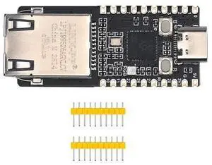 RP2350 Ethernet Development Board, Mini Dual-Core Microcontroller Module with RJ45 Port, Based on Rasp-Berry Pi RP2350, Supports C/C++ & MicroPython, for Embedded System RP2350 Ethernet Development Board, Mini Dual-Core Microcontroller Module with RJ45 Port, Based on Rasp-Berry Pi RP2350, Supports C/C++ & MicroPython, for Embedded System